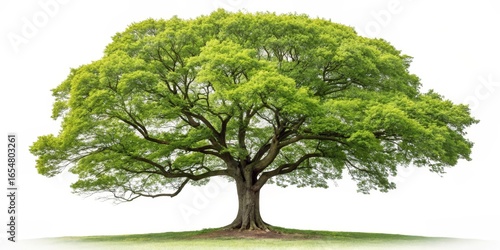 Majestic Green Tree Portrai...