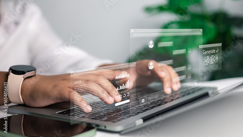Photography Artificial intelligence, machine learning, data analysis, and future of technology in the workplace