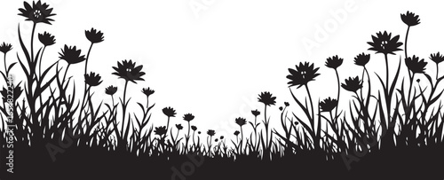 "Vintage Fishing Trawler at Sea – Black and White Illustration"