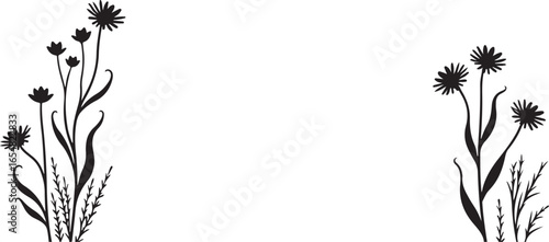 "Vintage Fishing Trawler at Sea – Black and White Illustration"