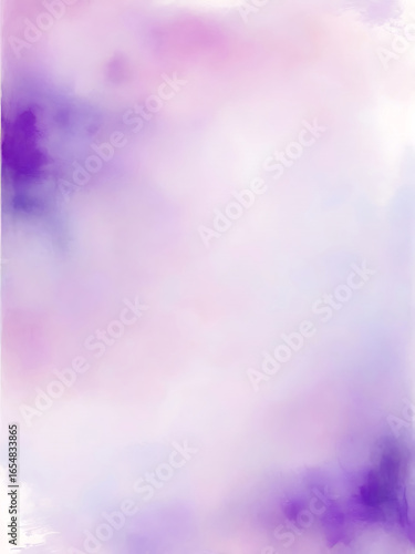 Ethereal purple and pink clouds with glitter, abstract dreamy sky background ai