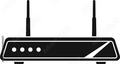 Modem, WIFI router icon. router switch icon, router tool editable vector illustration 