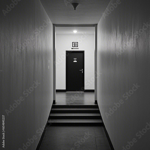 light in the dark room