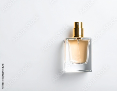 perfume bottle isolated on white