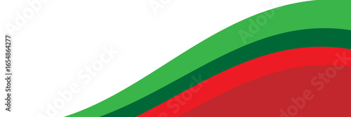 Red Wave green Abstract Background . Perfect for banners, presentations, web headers, business cards, and promotional materials.