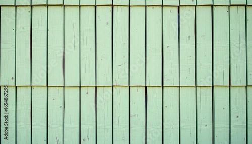 Wallpaper Mural Weathered pale green beach hut wood paneling texture background,  weathered,  summer holiday Torontodigital.ca