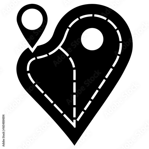 heart with a key