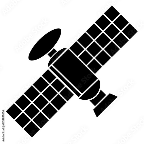 vector illustration of a black and white