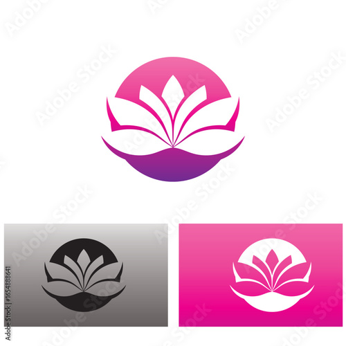 Beauty Vector lotus icon