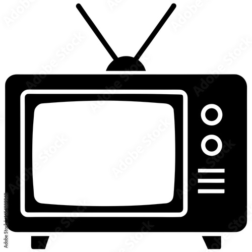 vector retro tv