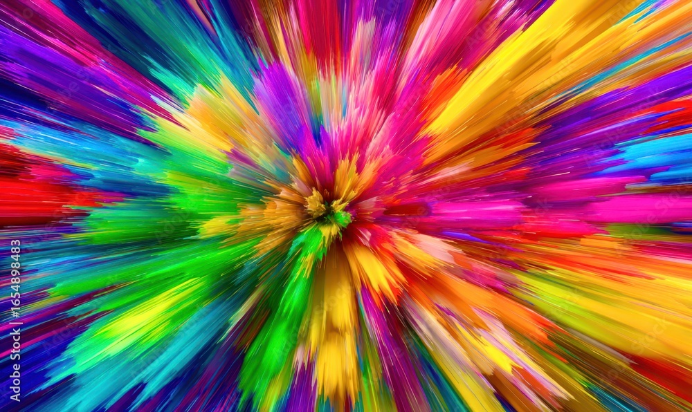 Obraz premium abstract colorful background with stars