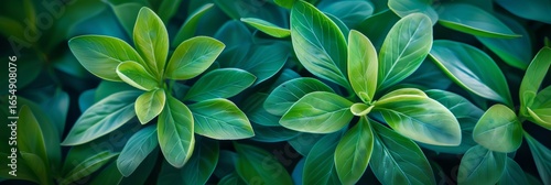 Wallpaper Mural Lush green leaf growth nature's haven close-up photography calm environment bird's eye view natural beauty Torontodigital.ca