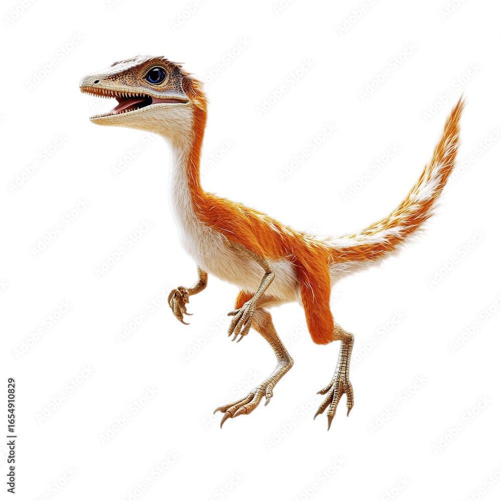 Fototapeta premium Adorable Baby Dinosaur Illustration
