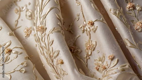 Elegant Cream Fabric