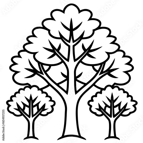 Minimal Tree Sticker Pack