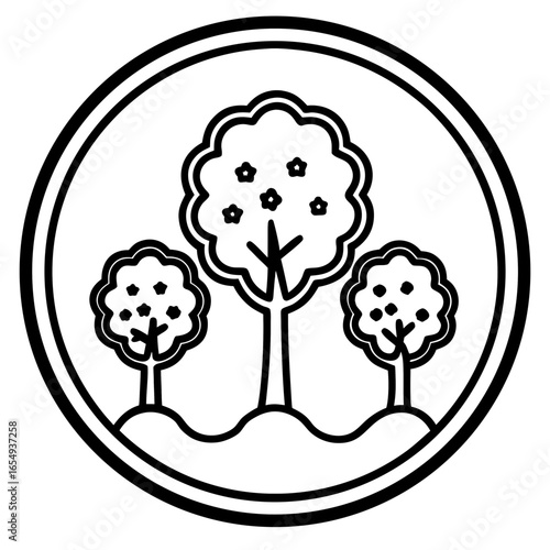 Minimal Tree Sticker Pack