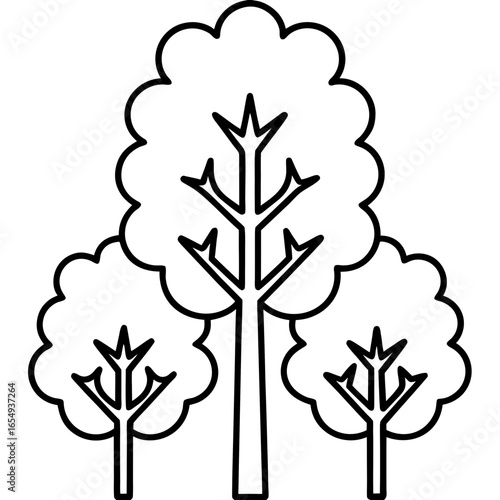 Minimal Tree Sticker Pack