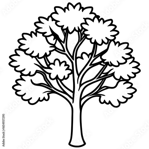 Minimal Tree Sticker Pack