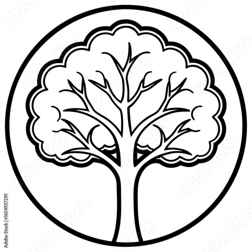 Minimal Tree Sticker Pack