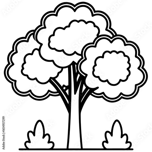 Minimal Tree Sticker Pack