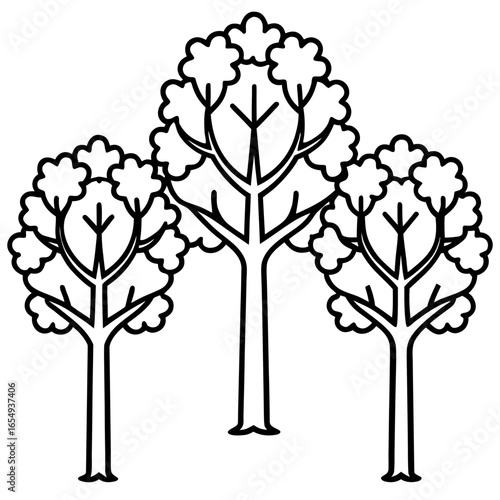 Minimal Tree Sticker Pack