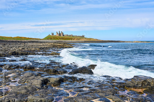 ruin of Dunstanburgh Castle...