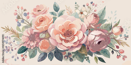 abstract flower background