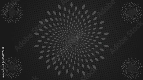 Elegant Floral Pattern Backdrop – Soft Artistic Texture