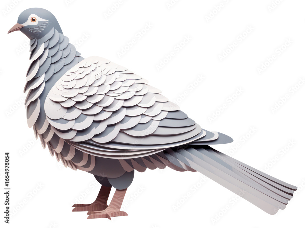 Fototapeta premium PNG Animal pigeon bird wildlife.