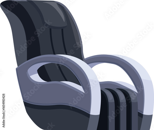 Comfortable massage chair promoting wellness and relaxation at home or in a spa setting