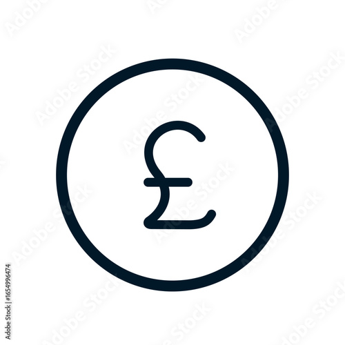 pound icon, pound currency, pound sign, pound sterling, GBP icon, money icon, finance icon, cash icon, currency symbol