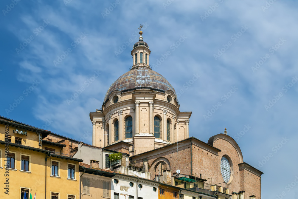 Fototapeta premium Basilica of Sant'Andrea, Mantua, Italy