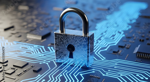 Wallpaper Mural Cybersecurity Digital Lock Data Protection Secure Network Safety Encryption Privacy Safeguard Password Secure System Firewall Protection Online Security Internet Safety Data Privacy Network Security Torontodigital.ca