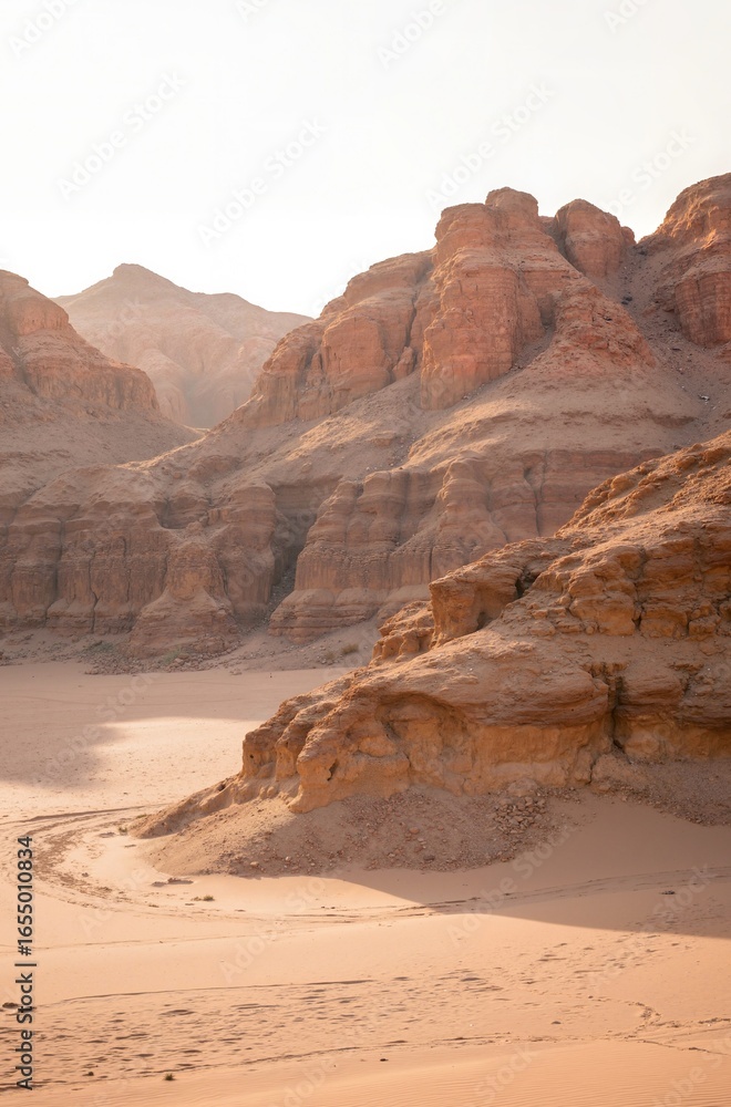 Fototapeta premium wadi rum desert jordan