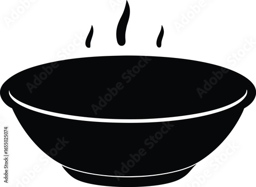 evaporating dish silhouette vector art illustration