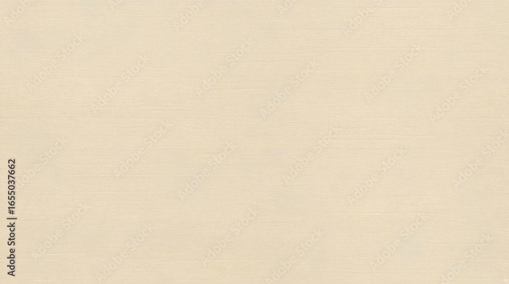 Fototapeta premium Solid Cream Background with Subtle Paper Grain Texture, Minimal Neutral Backdrop, Soft Elegant Surface, Light Textured Wallpaper, White-Toned Design