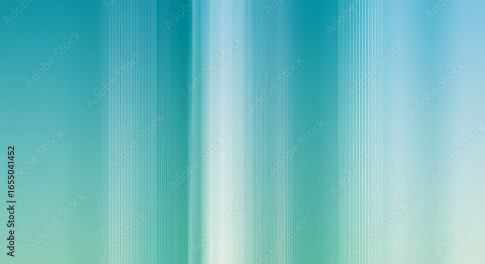 Obraz premium Minimalist abstract blue panel with vertical stripe pattern