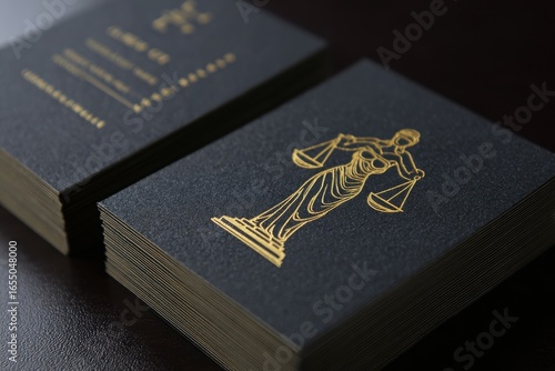 Elegant Legal Business Cards
