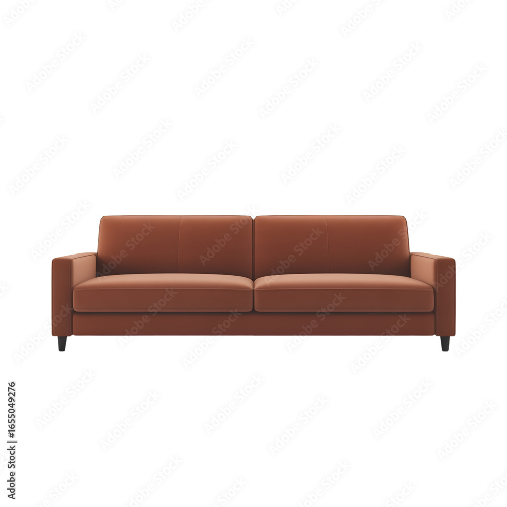 Fototapeta premium sofa isolated on white background