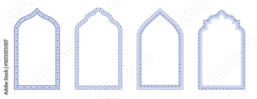 Plant art concept frame border text box set elegant decorative design