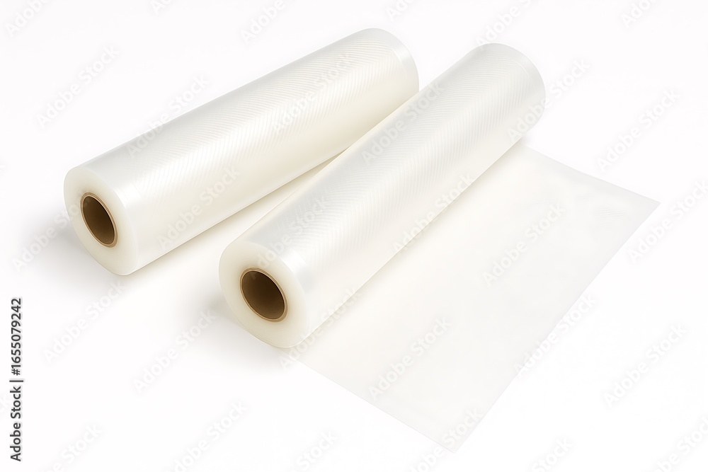 Rolls of vacuum sealer bags for food storage with logo, perfect for preserving freshness Rolls of vacuum sealer bags for food storage with logo, perfect for preserving freshness