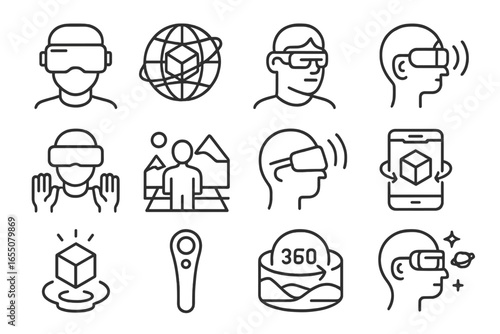 Exploring virtual reality technology with users engaged in immersive experiences across various activities