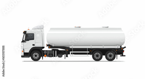 truck isolated on white