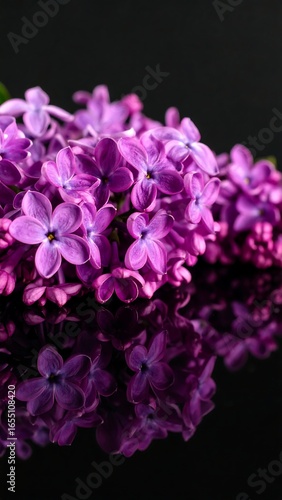 Vibrant Purple Lilacs: A Stunning Close-Up