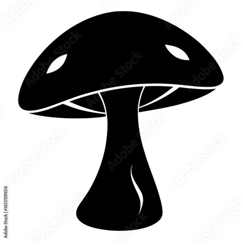 vector illustration of mushroom