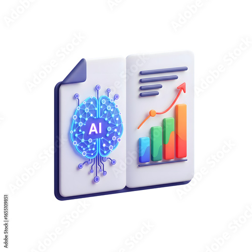business graph and chart