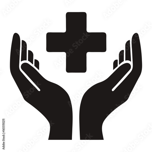hand with cross