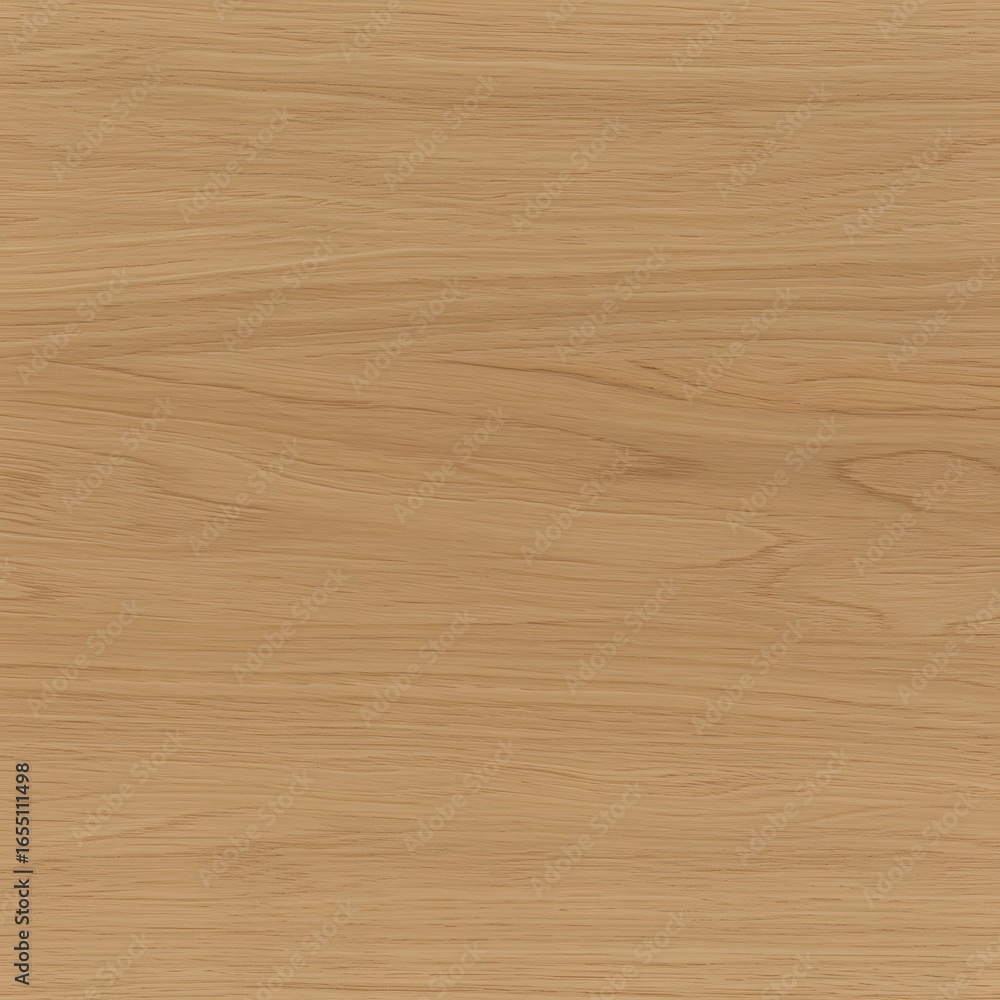Naklejka premium Natural light brown wood texture background with horizontal grain. Detailed empty wooden plank surface perfect for flooring, furniture, and design projects.