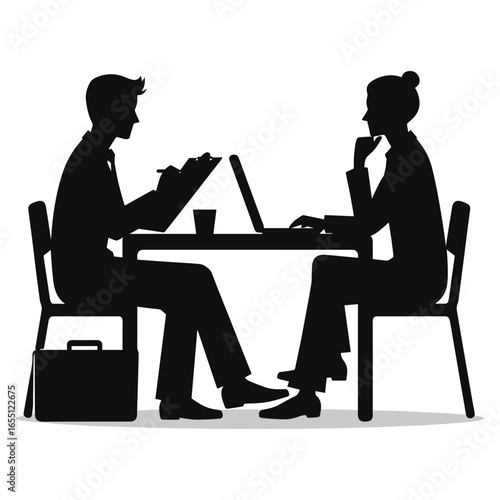 Interviews Vector Design
