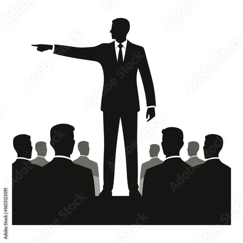 Leadership & Management  Vector Design
